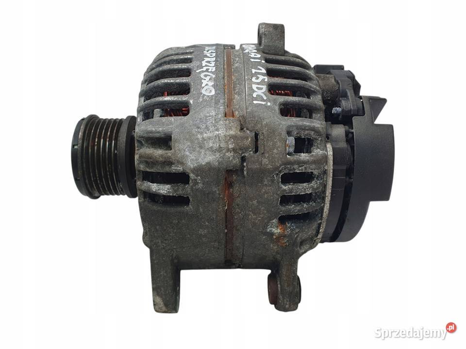 ALTERNATOR Nissan Qashqai Renault Clio 15 dCi Układ elektryczny silnika Chełm