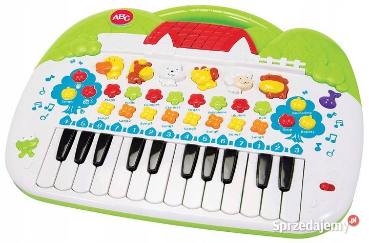 Pianinko Keyboard Dzieci Simba Abc 28 X 39