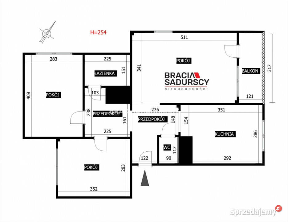 Mieszkanie Dobczyce os Piastowskie 635m2 63.5m2 sprzedam