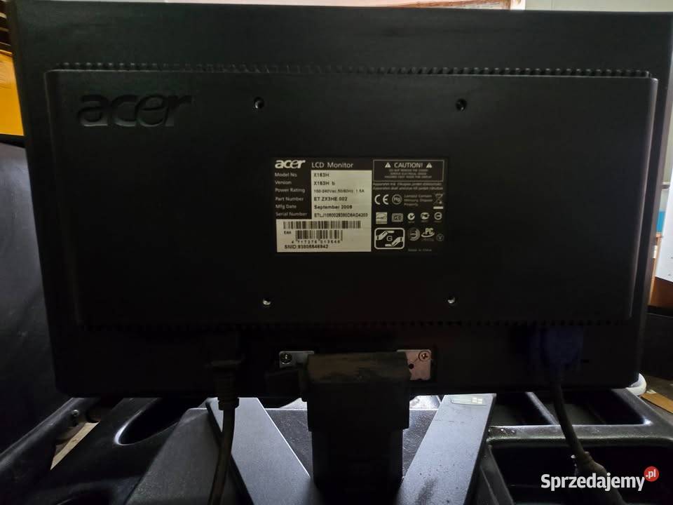 Wyważarka uniTROLL 2251 P monitor acer 5 0 2 6 7 Montażownice i wyważarki Pabianice sprzedam