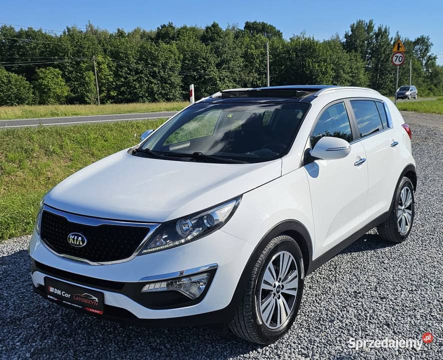 KIA SPORTAGE PIĘKNA BOGATE WYPOSAŻENIE 17 DIESEL diesel Latoszyn