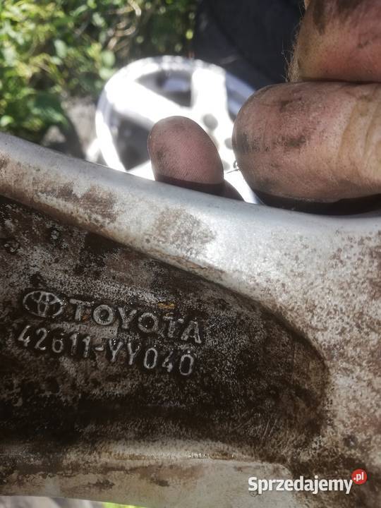 Felgi aluminiowe alufelgi 15 r15 Toyota 5x koła Średnica 15" Grajewo