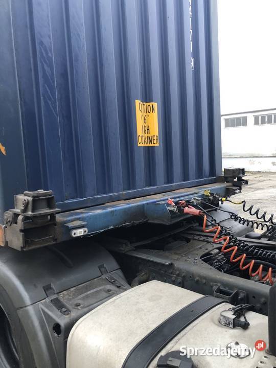 Ciągnik siodłowy Man 540 3osiowy naczepa Gdańsk