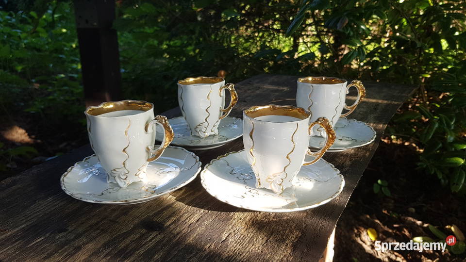 4 stare porcelanowe filiżanki sprzedam