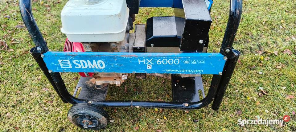 Sdmo h--6000-2 agregat prądotwórczy silnik Honda gx390