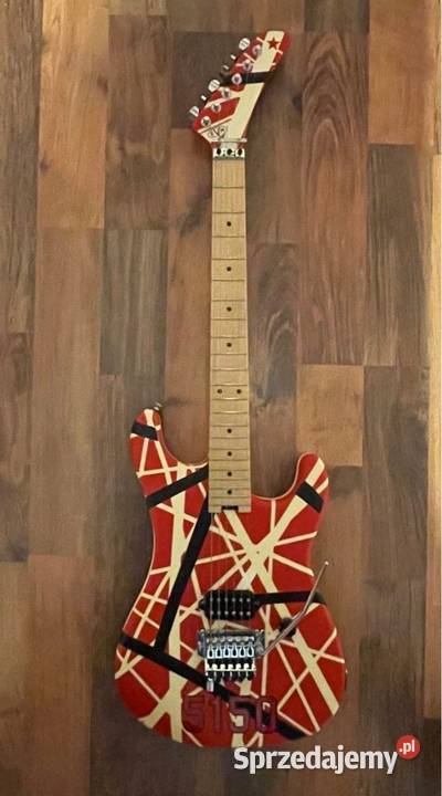 Gitara elektryczna EVH 5150 Red Stripe Made in Białystok