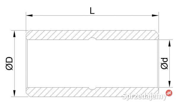 Tulejka 45x55x30mm SBR455530 Do maszyn uprawowych Kamionna