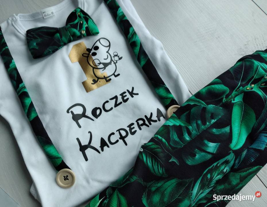 Komplet na roczek urodziny safari chłopiec Kubuś Puchatek Sieradz