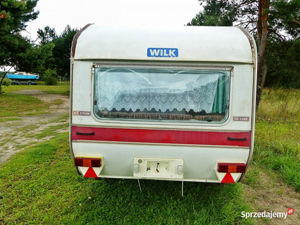 przyczepy kempingowe Wilk DE LUXE Stacjonarna5 wielkopolskie Piła