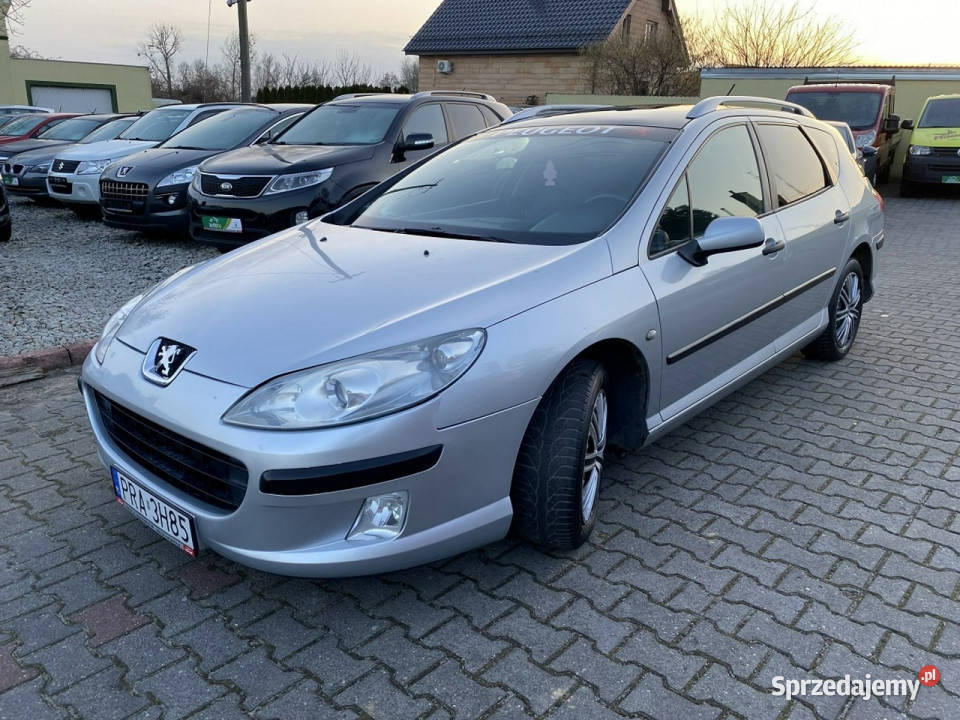 Peugeot 407 SW Peugeot 407 SW Zarejestrowany komputer pokładowy Peugeot wielkopolskie Gostyń