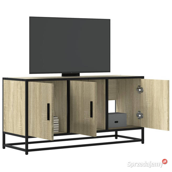 Szafka pod telewizor dąb sonoma 100x35x50 mazowieckie Warszawa