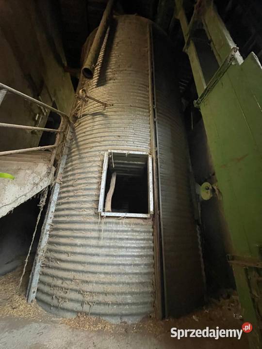 Silos zbożowy z dachem 30 ton Zbiorniki Lublin