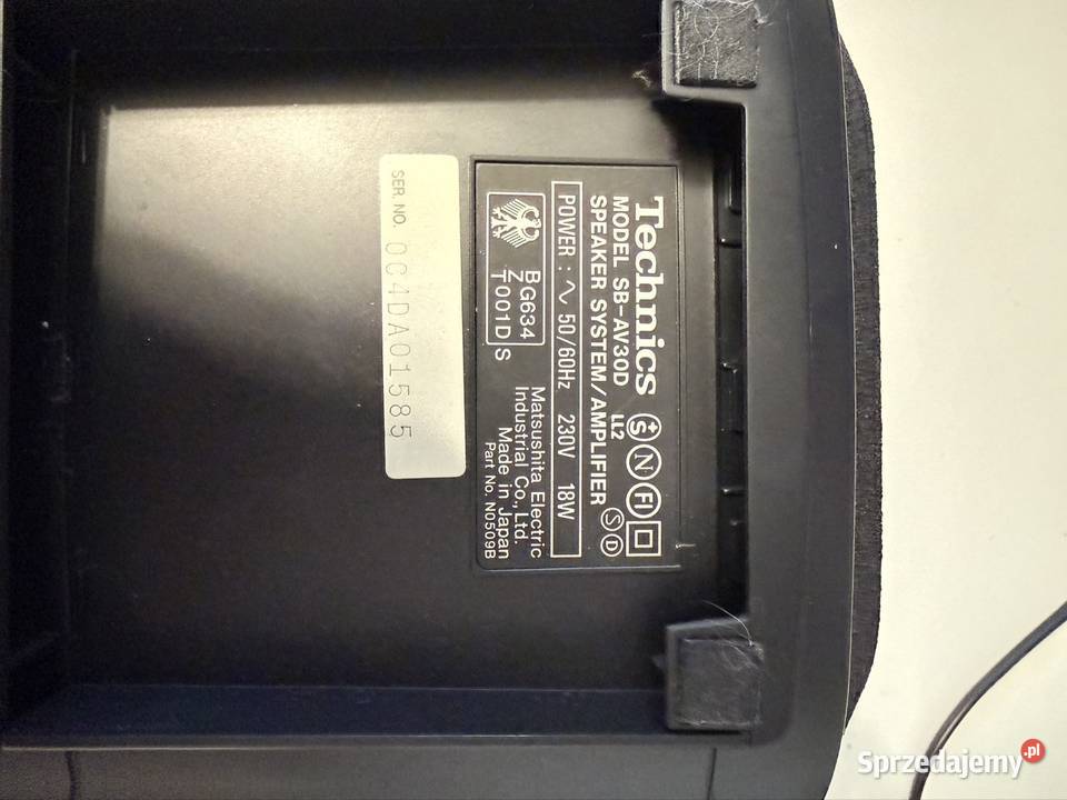 Głośnik aktywny Technics SBAV30D Warszawa