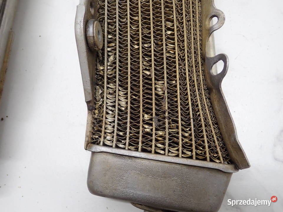 Dwie Chłodnice Chłodnica Prawa Lewa Kawasaki KXF Strzelce Krajeńskie