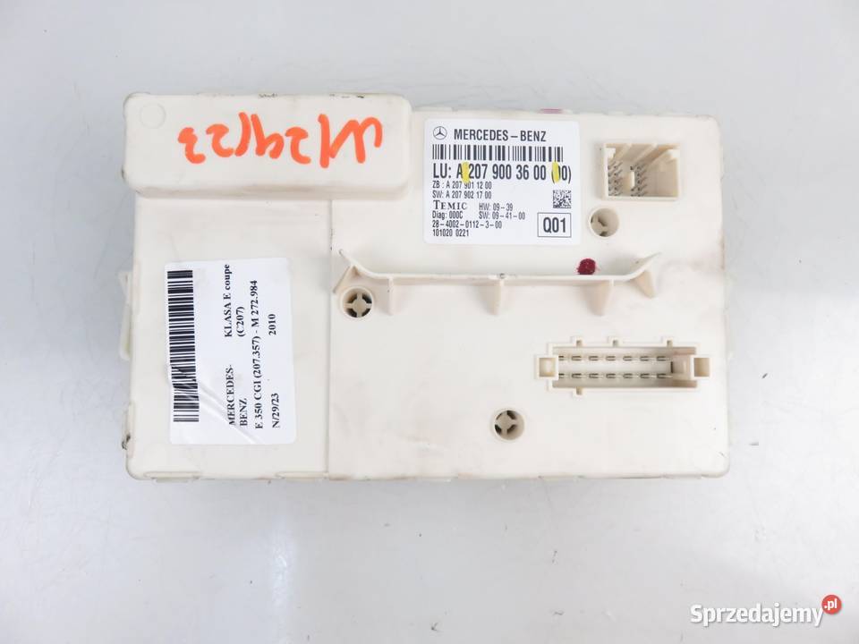 MODUŁ MERCEDES KLASA E C207 E 350 CGI 2079003600
