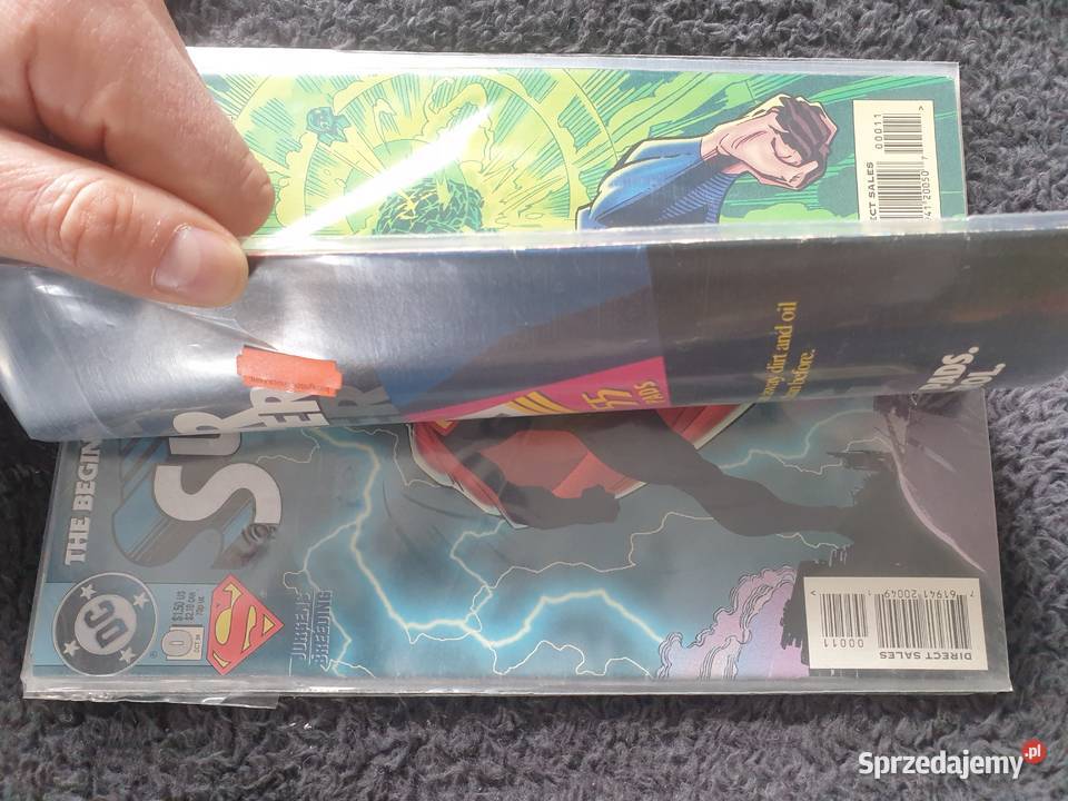 Superman The Man Of Steel 4 komiksy DC USA 1994 Superbohaterowie Gdynia