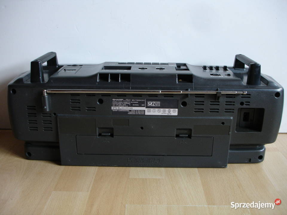 Radiomagnetofon SHARP WQT360H