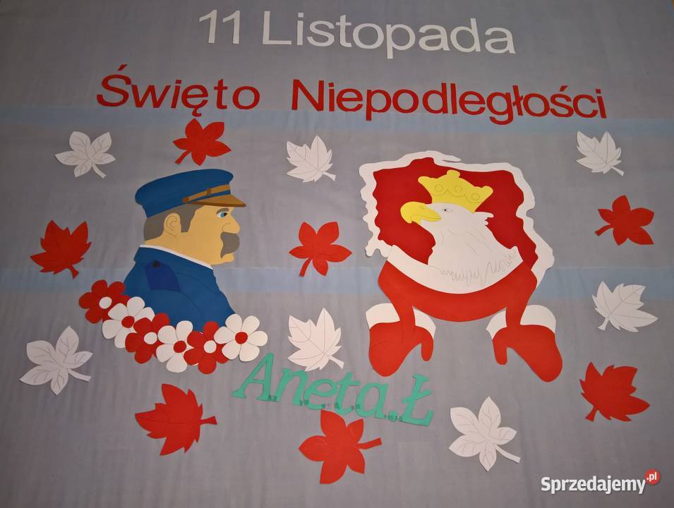 Dekoracja na 11Listopad Dzień Niepodległości z Garwolin sprzedam
