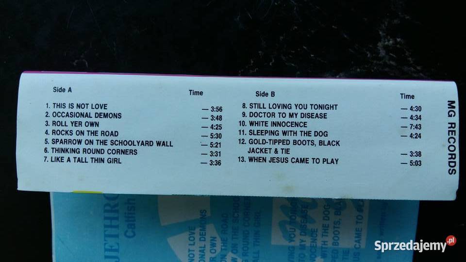 Kaseta magnetofonowa Jethro Tull Catfish rising Siemiatycze
