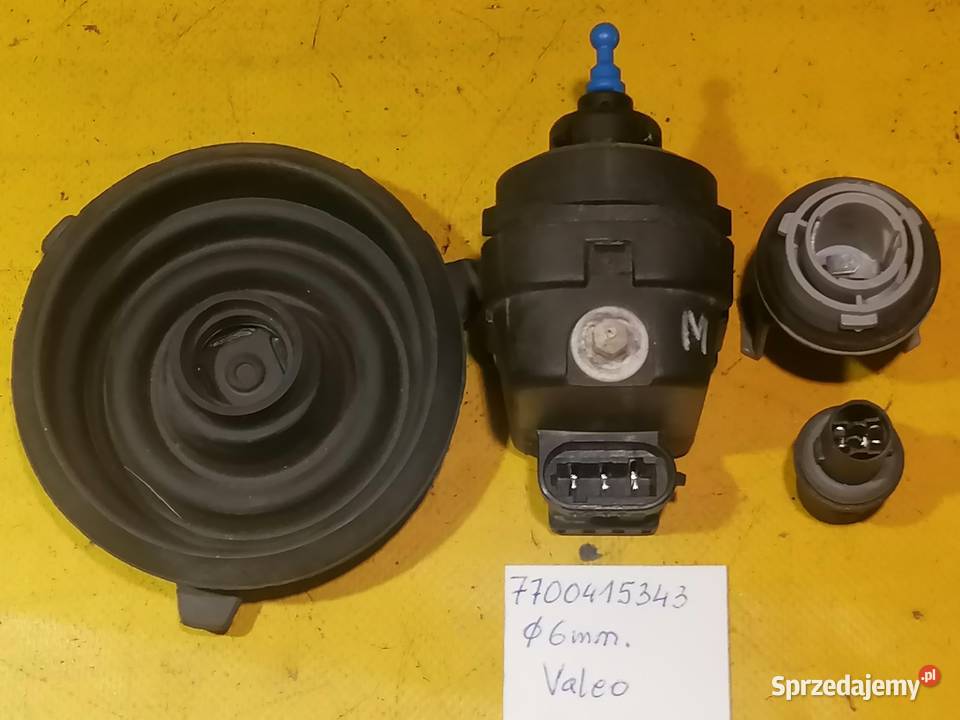 silniczek 12V Valeo lampy przód 7700415343 Wyposażenie elektryczne Piotrków Trybunalski