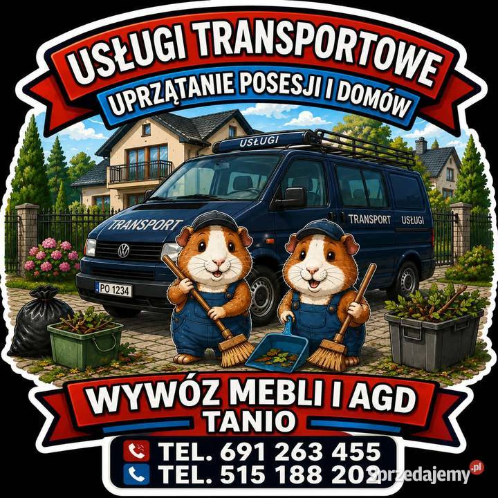 Wywóz Mebli i Złomu Opróżnianie Mieszkań Transport lubelskie Chełm