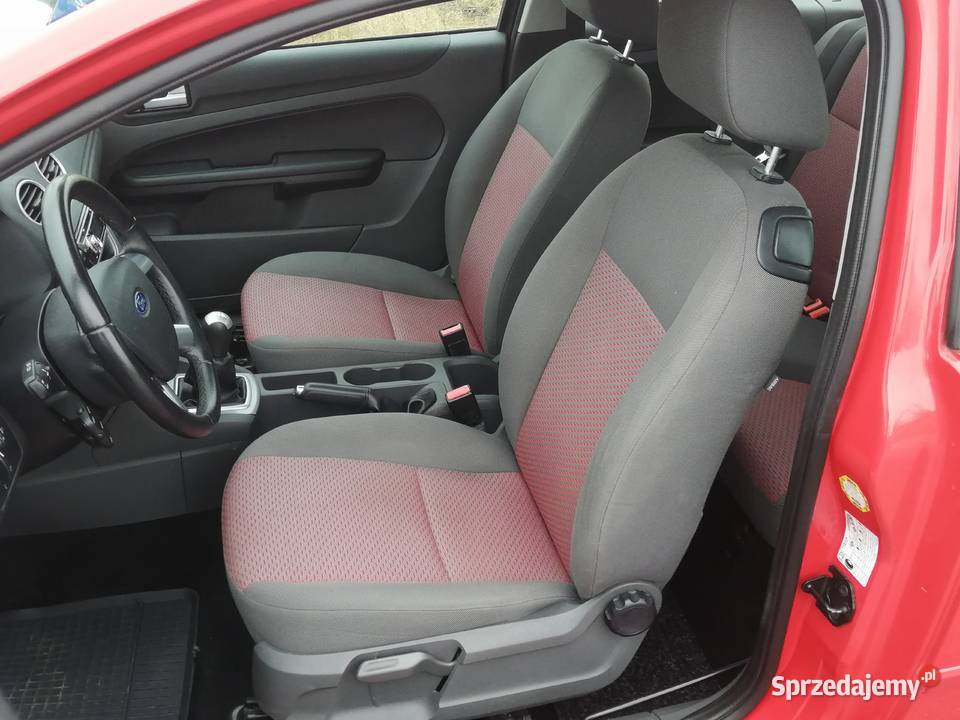 Ford Focus mk2 2007r silnik 16 2 sprowadzony welurowa tapicerka Chełmno