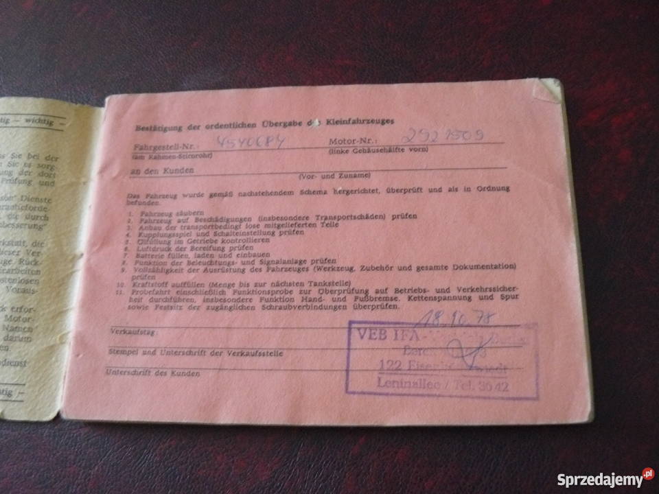 Książeczka Simsona S50 Nowa Sól