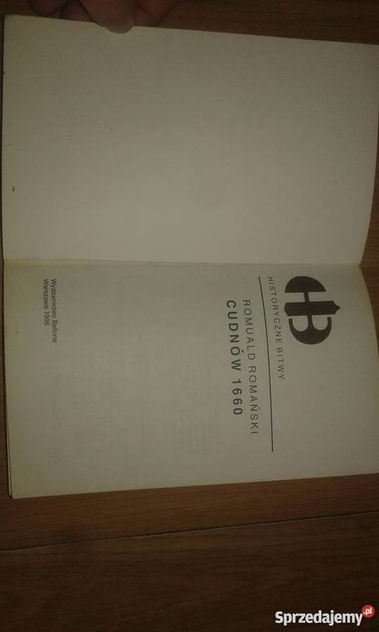 Książka Cudnów 1660 sprzedam