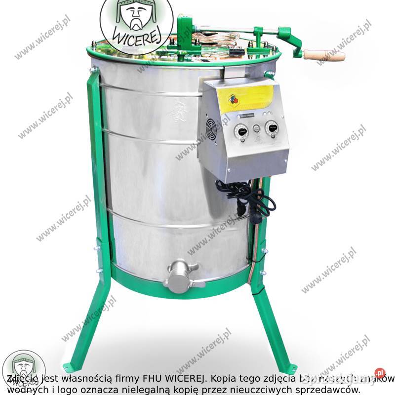 Miodarka 3 ramkowa uniwersalna ręcznoelektryczna Jaśliska