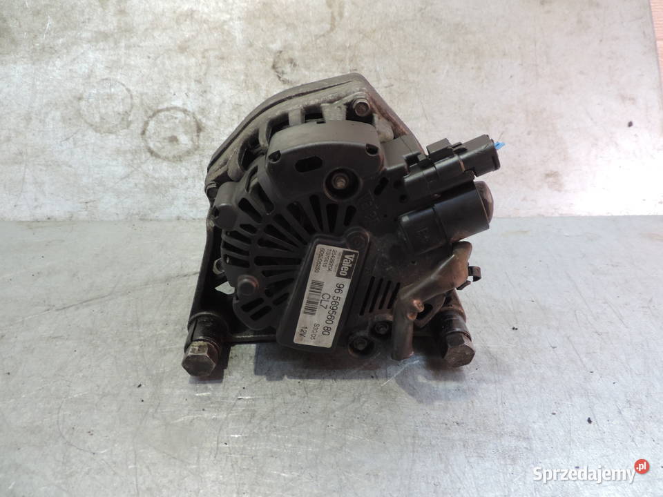 ALTERNATOR PEUGEOT 206 14 16V 9656956080 Rok produkcji 2005 małopolskie Nowy Sącz