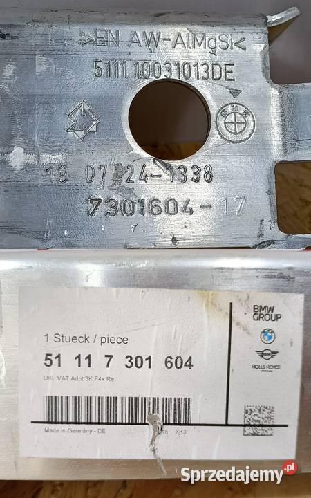 BMW X1 F48 X2 F39 ABSORBER DOLNY STREFA ZGNIOTU wielkopolskie Pleszew sprzedam