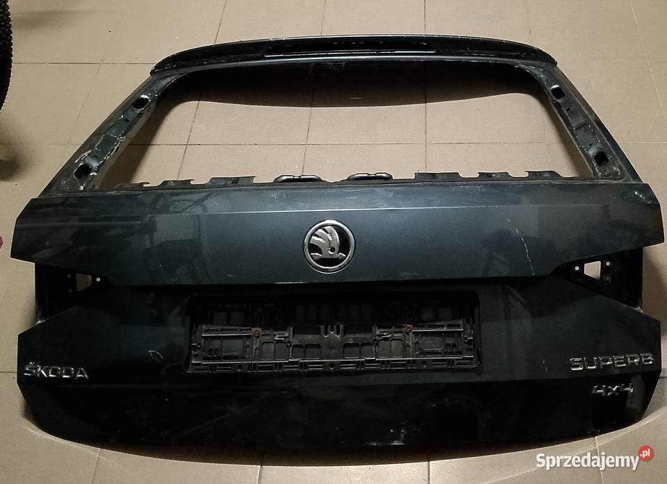 Tylna klapa bagażnika Skoda superb III 3 kombi Rzeszów