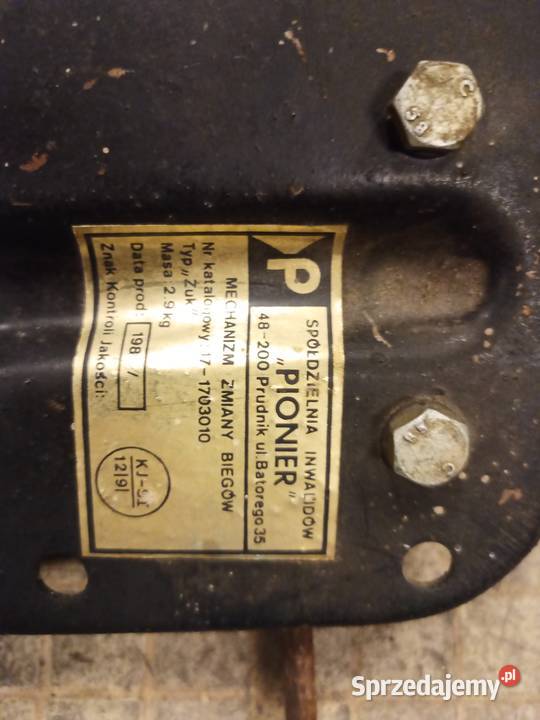 mechanizm zmiany biegow Nysa Zuk Gdynia