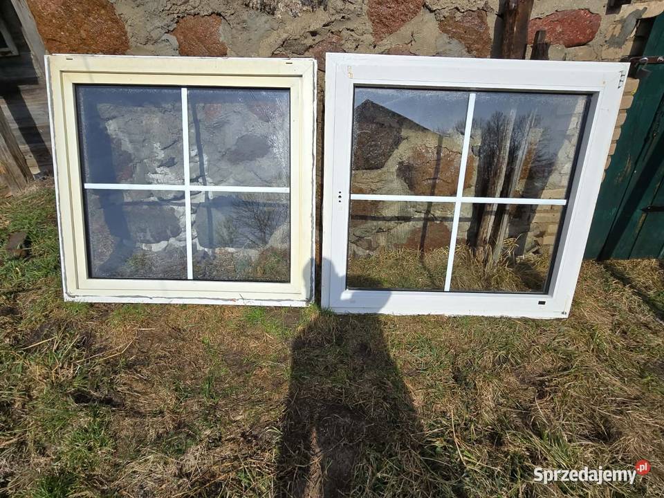 Okna plastikowe 132cmx123