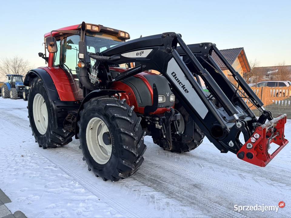 Valtra N142 Versu Tur Quick Q6M Pneumatyczne siedzenie mazowieckie Odechów