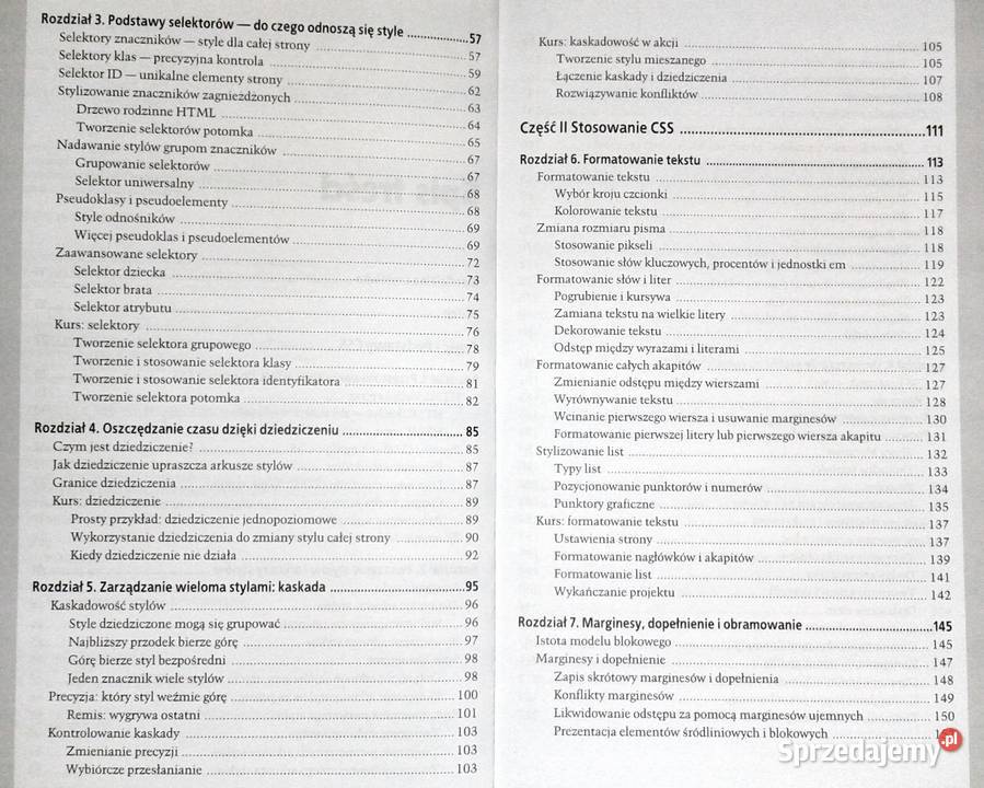 CSS Nieoficjalny podręcznik David Sawyer Chełm