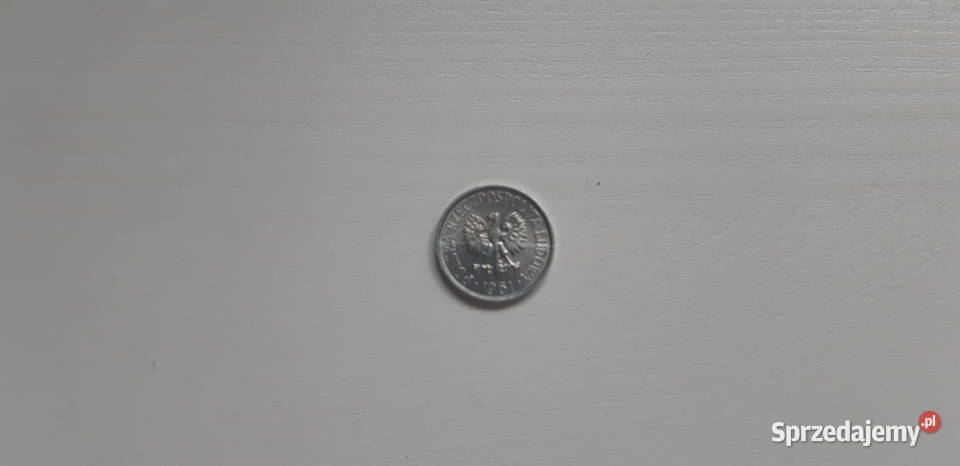5 gr 1961 mennicza Numizmatyka kujawsko-pomorskie