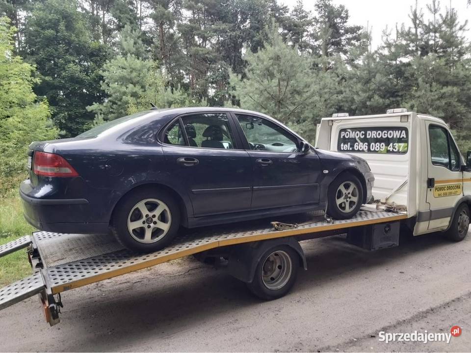 pomoc drogowa auto laweta transport maszyn mazowieckie Otwock usługi moto