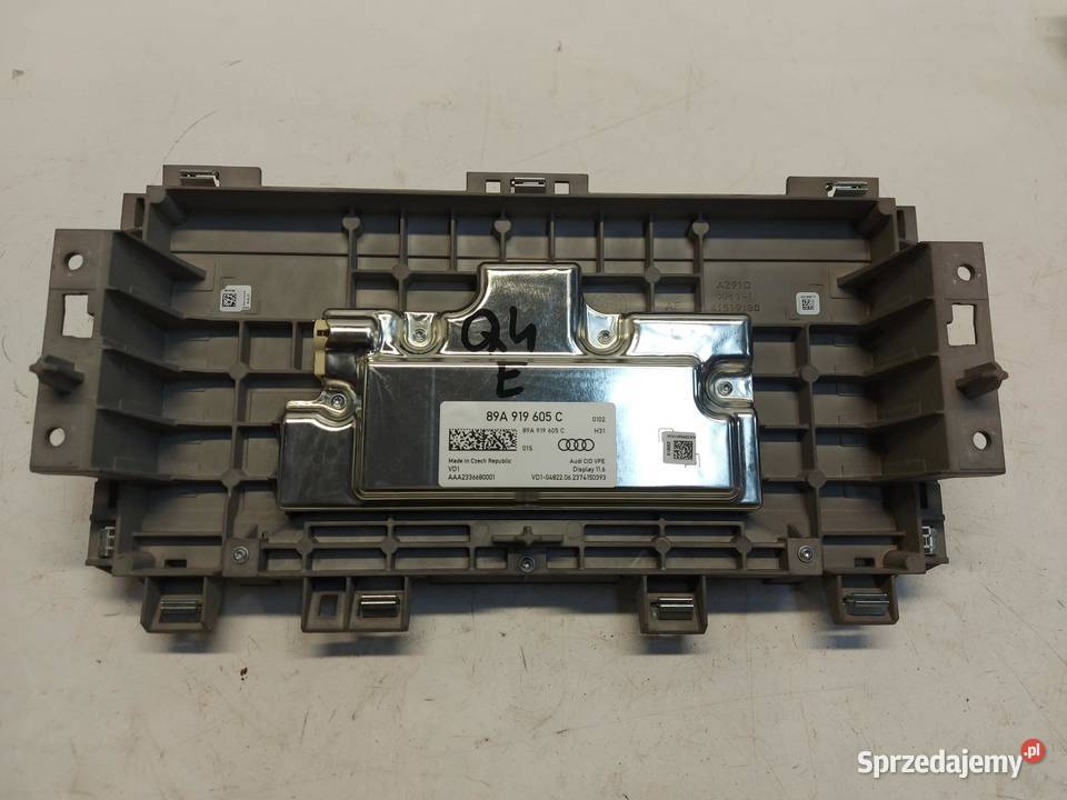 Audi Q4 ETRON 89A 89E MONITOR WYŚWIETLACZ osobowe