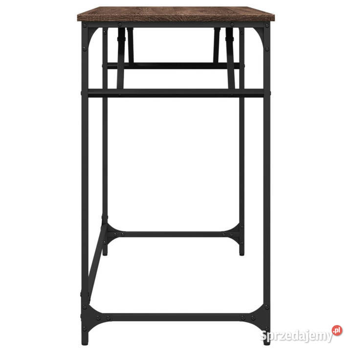 Biurko brązowy dąb 100x45x76 materiał Warszawa