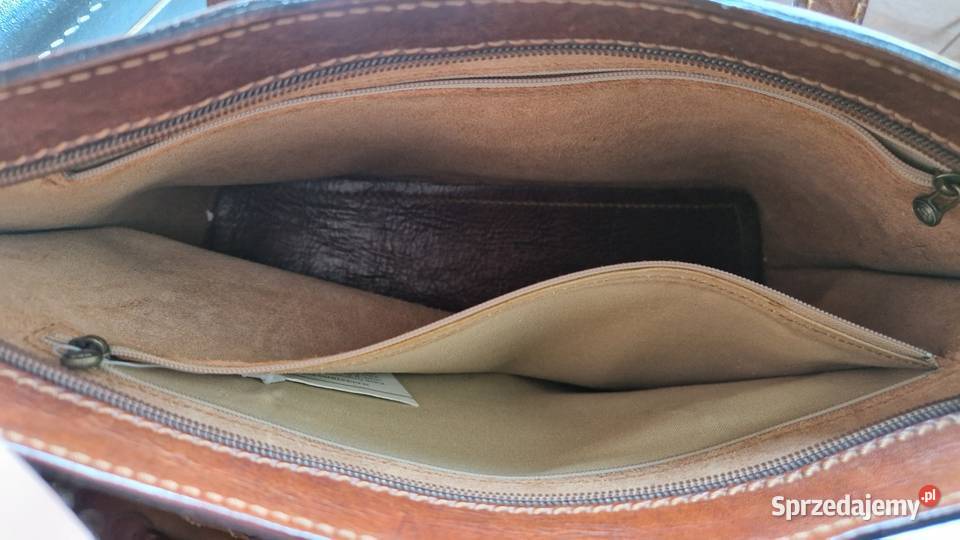 TOREBKA marki THE BRIDGE z naturalnej skóry Lublin sprzedam