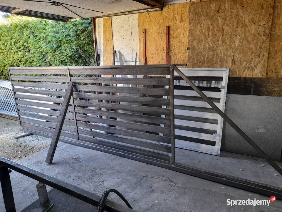 Przęsło ogrodzeniowe ogrodzenie palisadowe