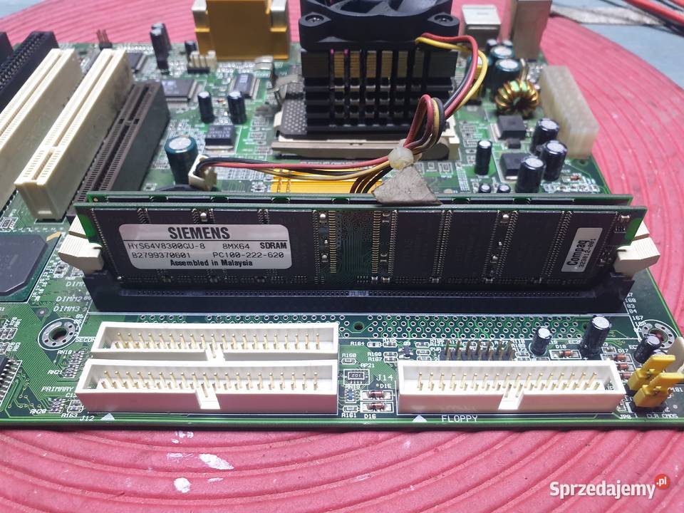 retro płyta komputerowa Celeron 400Mhz Żory
