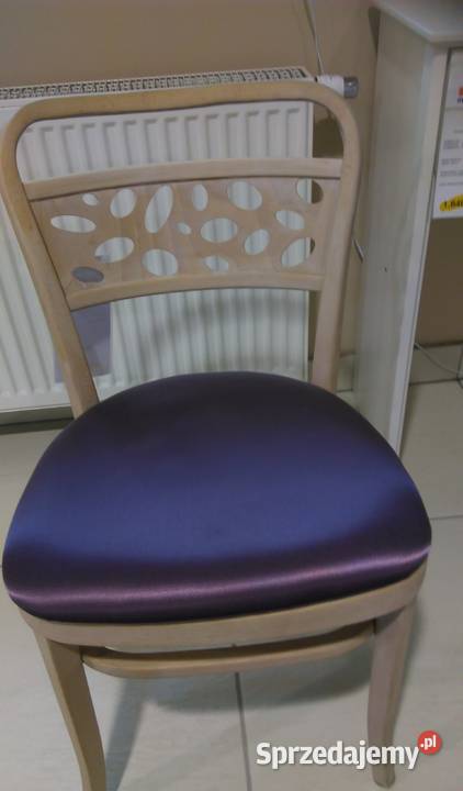 Krzesło drewniane bukowe 445x51x82 Nowe Gdynia