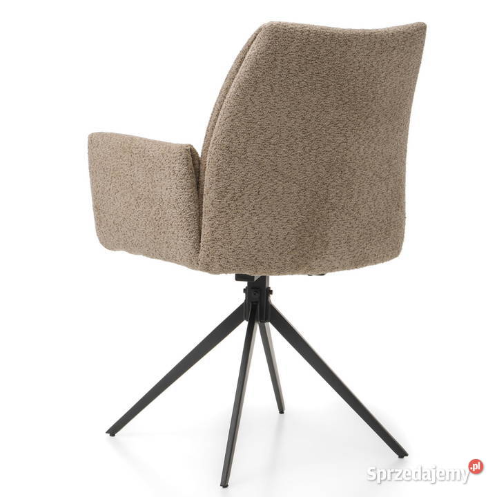 Ciemnobeżowe Krzesło Prato Boucle Wysyłka 24H Tarchały Małe