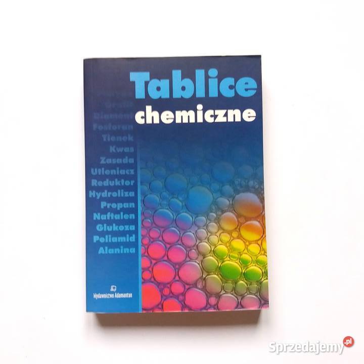 Witold Mizerski - Tablice chemiczne