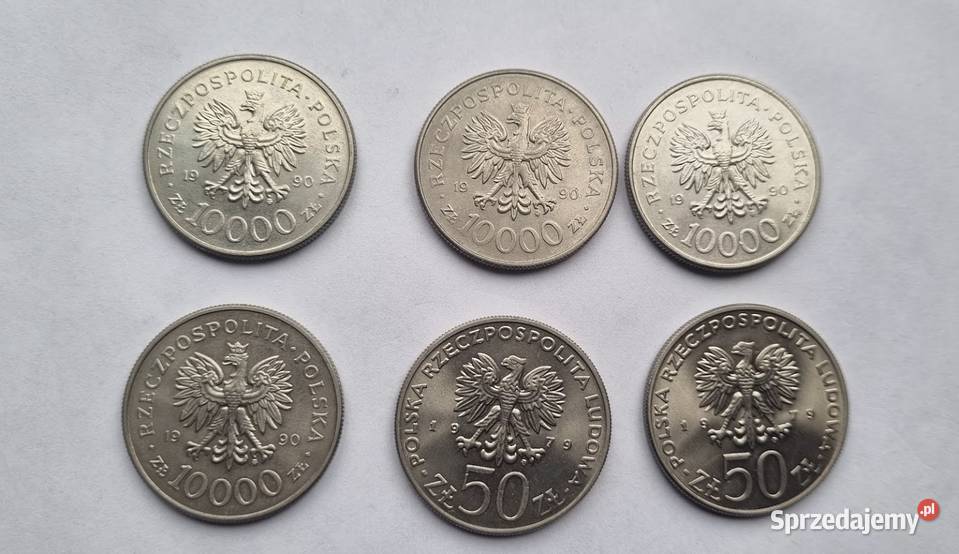 Monety polskie różne Kolekcje Zielona Góra
