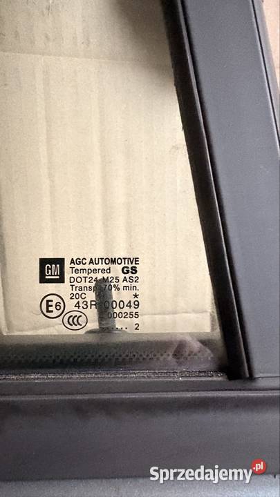 Opel Zafira C Tourer 2012 drzwi Z179 Szczecin