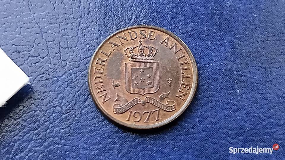 Stare monety 1 cent 1977 Antyle Holenderskie podkarpackie