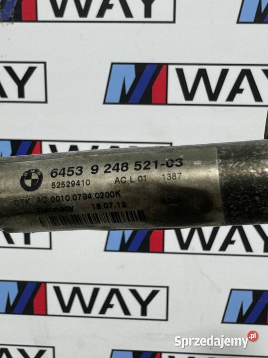 BMW F07 F10 F11 PRZEWÓD WĄŻ KLIMATYZACJI 9248521